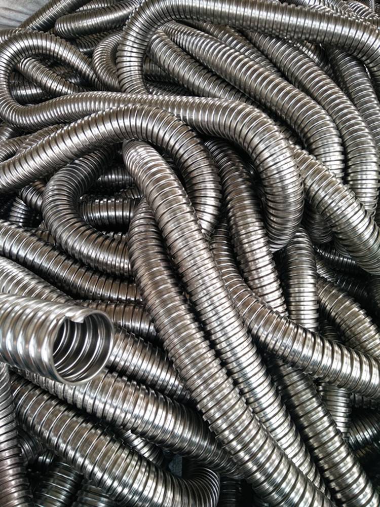 【包塑不锈钢穿线软管电线护线管304不锈钢金属软管经久耐用】图片