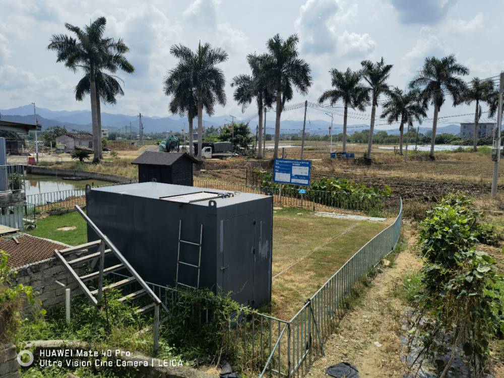 百海农村污水生物处理设备CWT10农污应急处理集装箱污水处理设备