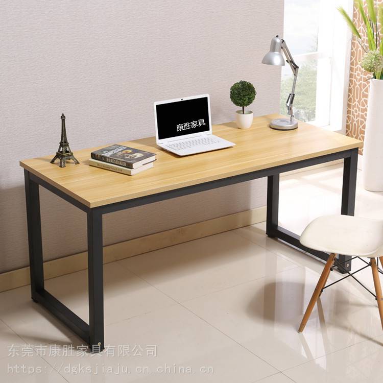 家用电脑桌办公简约现代简易桌宿舍书桌椅加粗