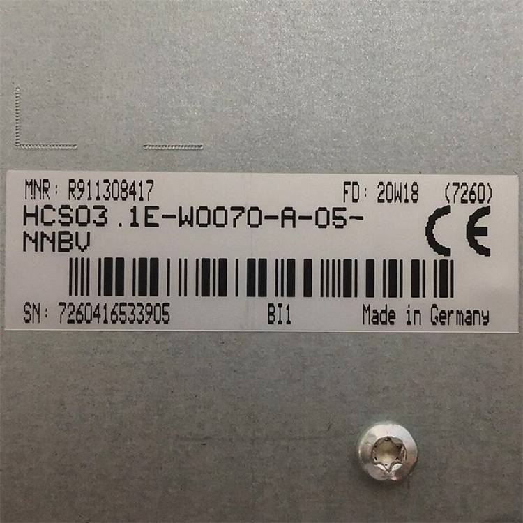 Rexroth//控制元件//R911308417HCS031E-W0070-A-05-N