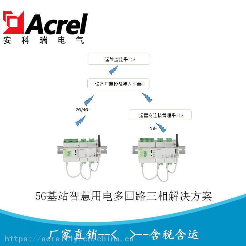 5G基站供电监控方案无人化值守监控基站用电