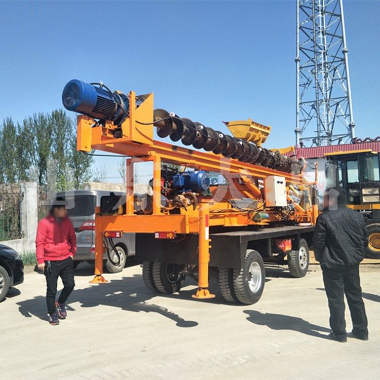 厂家热销民房基础打桩机 360°旋转打桩机民用农房基础打桩机