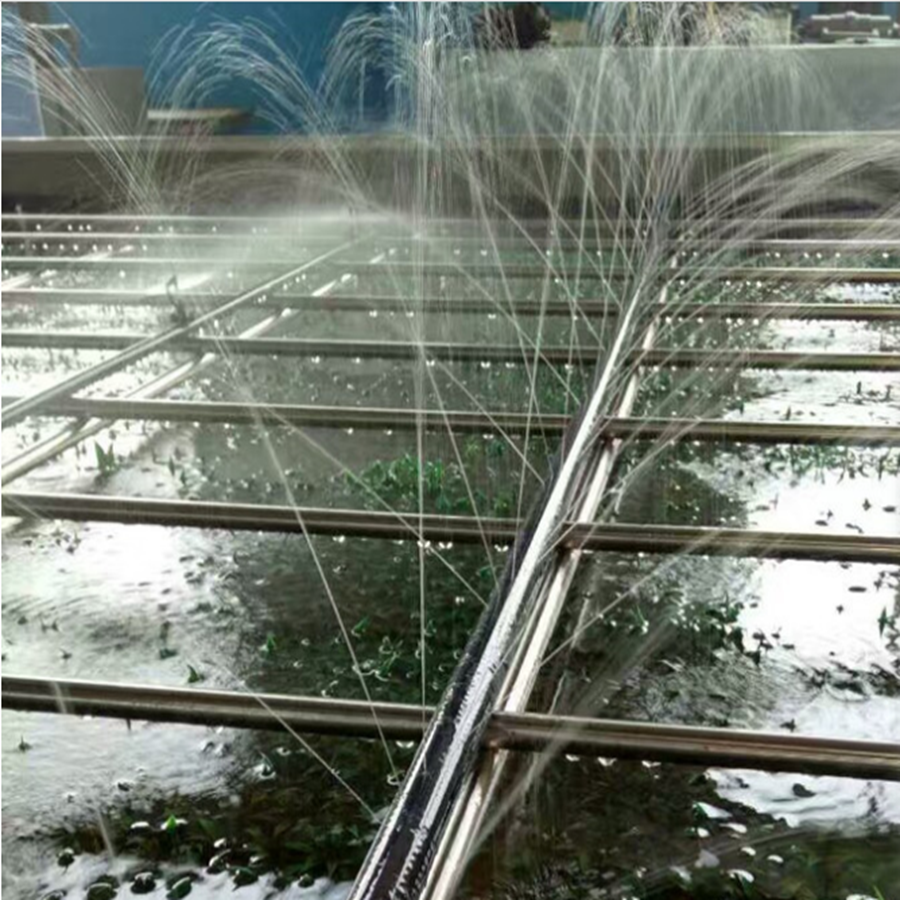 大田种植蔬菜羊肚菌喷灌浇水用N65喷灌带批发安装
