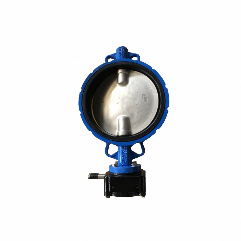 天津生产厂家 手动对夹蝶阀 软密封阀座