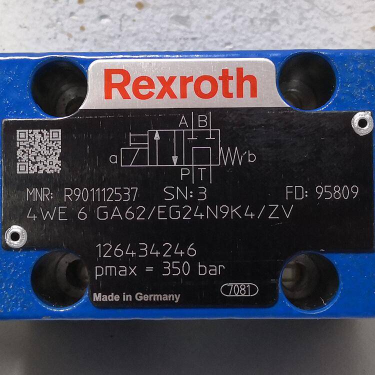 Rexroth//R9011125374WE6GA62/EG24N9K4/ZV//方向滑阀