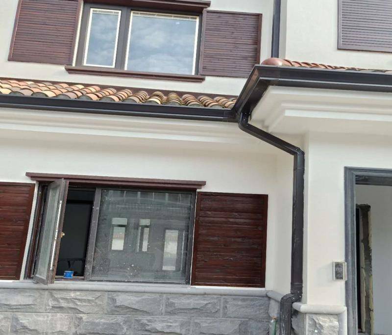 元森金属成品天沟金属方形雨水管生产厂家