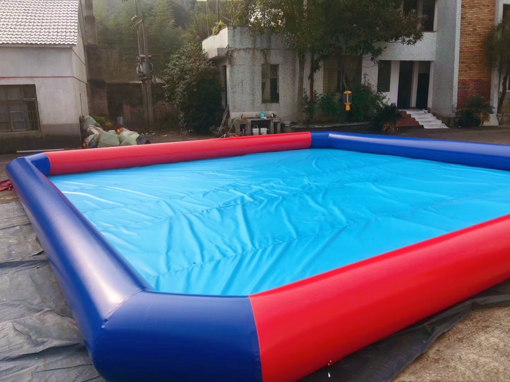 室外充气游泳池 娱乐充气游泳池 充气戏水池厂家 大型充气水池