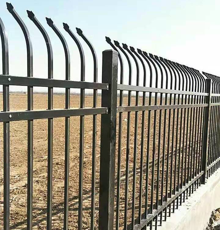 锌钢围墙护栏围栏栅栏工厂学校别墅庭院隔离铁艺栏杆挡户外