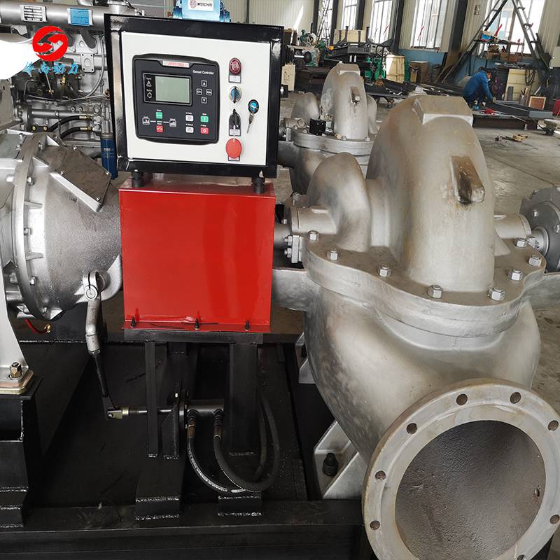 柴油水泵机组100米 150米扬程柴油消防水泵厂家定制