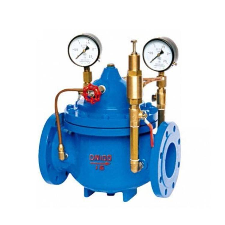 200x水用减压阀说明书尺寸图