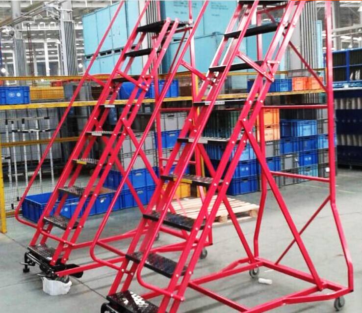 金锚梯具 拆装式可移动平台作业梯HB4911G工厂 仓库用