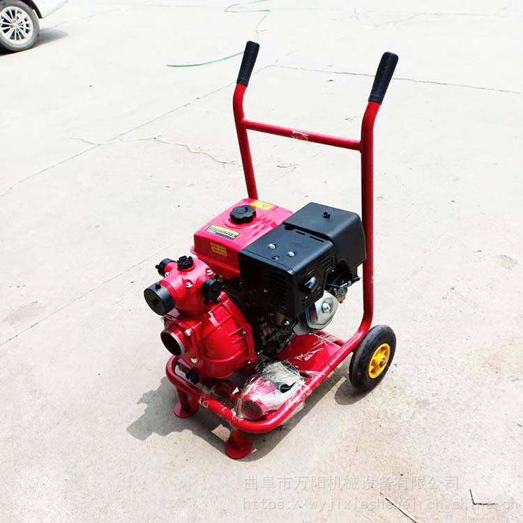 高压消防柴油机水泵农用高扬程柴油消防泵3寸抽水机