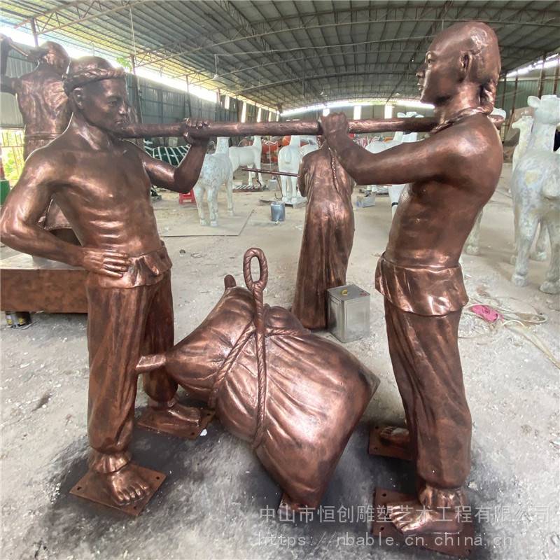 中山户外景观雕塑厂家商业街民俗文化雕塑
