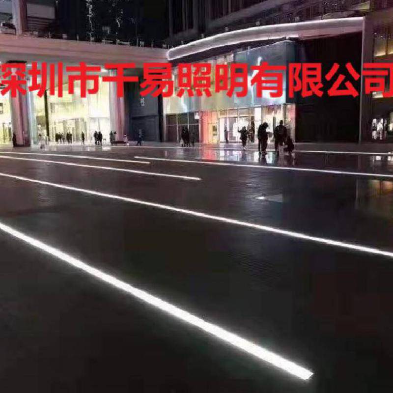 人行道灯光led埋地线条灯,方形超高性价比