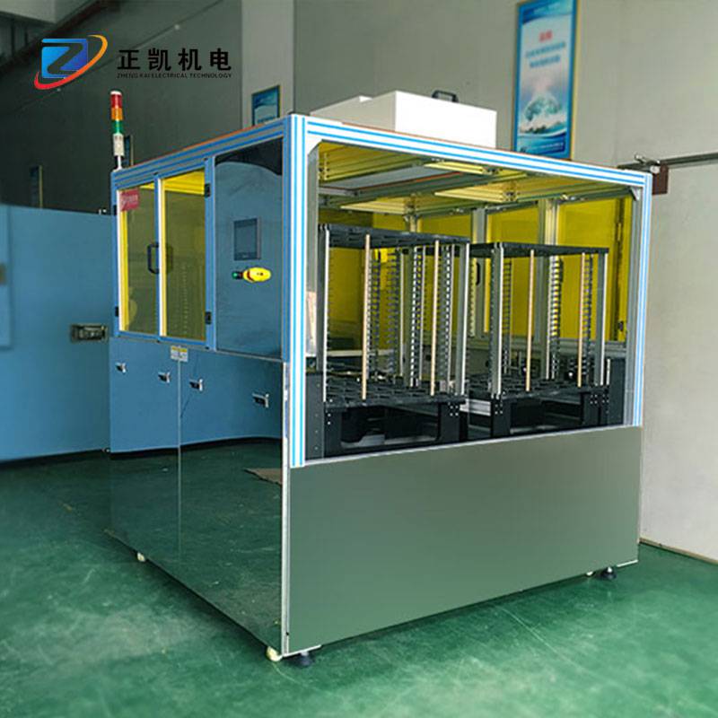 正凯机电玻璃收料机ZKUV-30-254NM滚轮输送自动收发料机