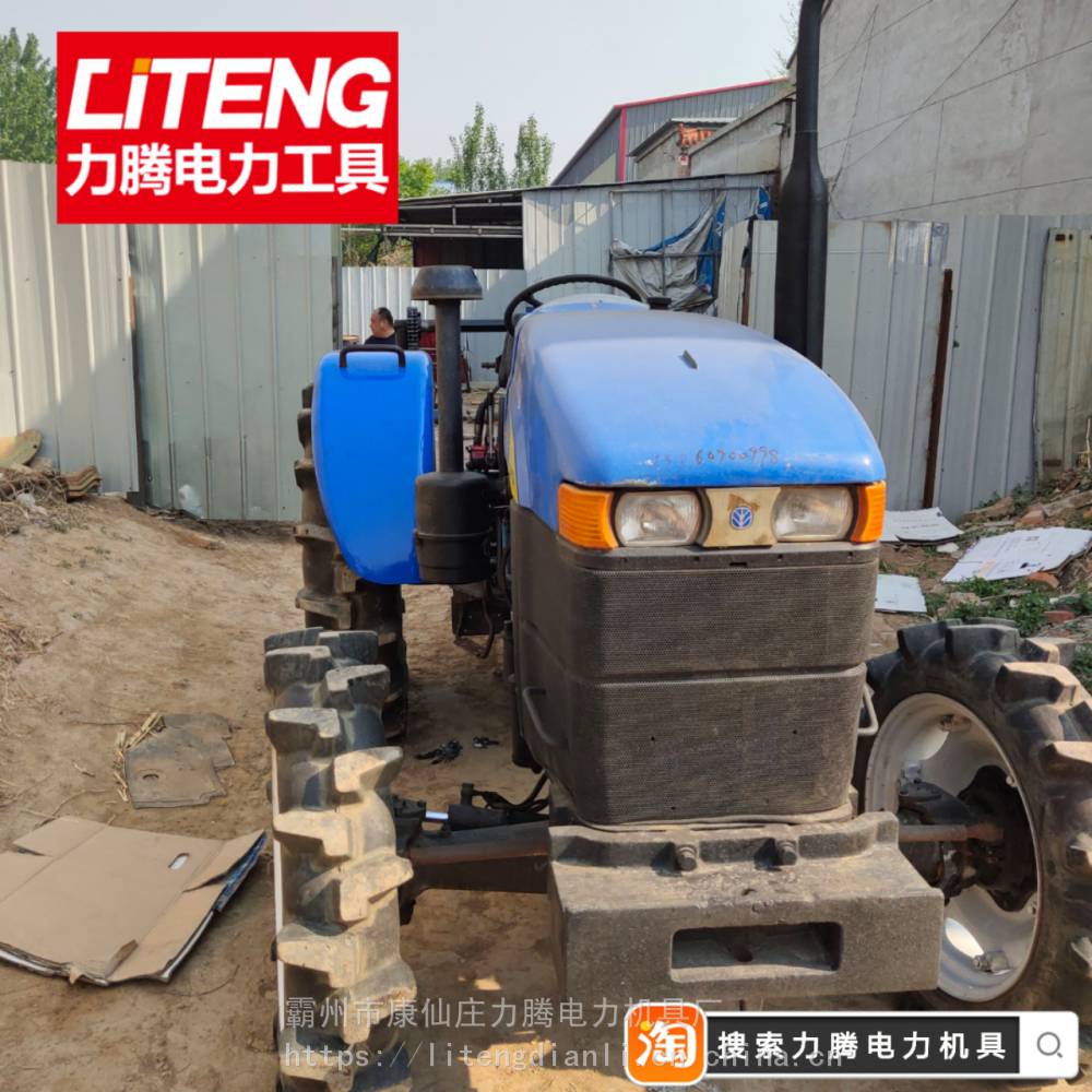 改装二手704大吨位拖拉机牵引机904拖拉机绞磨554高空放线四轮卷扬机可定制