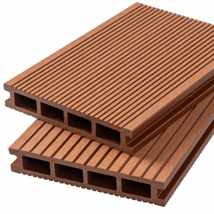 塑木共挤材料地板 木塑板挤塑材料 人造科技木地板材围栏定制