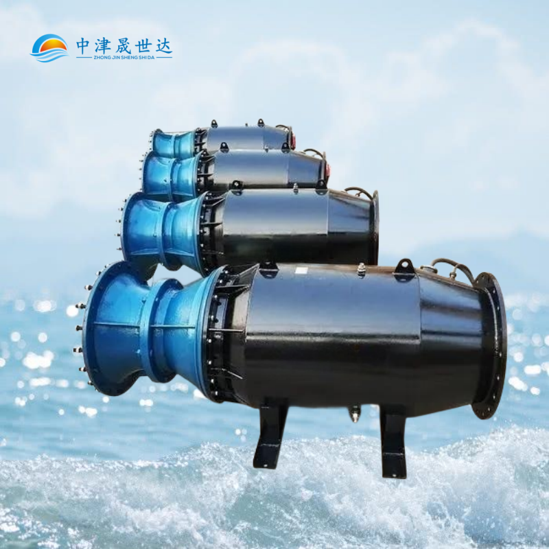 中津晟世达管道加压雪橇式潜水混流泵型号SSD600QHB-160-75kw