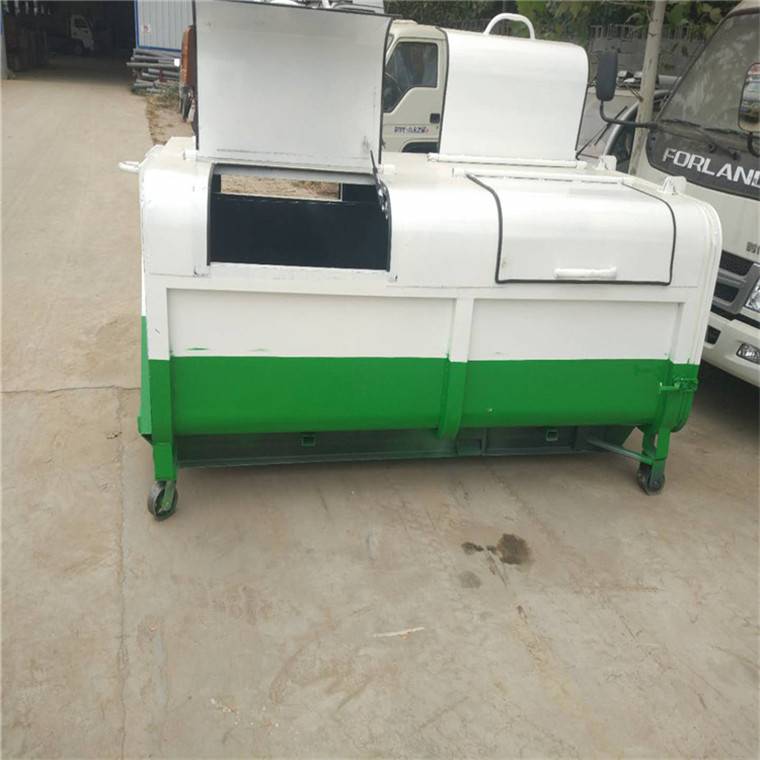 云南勾臂式垃圾箱 7方垃圾箱 尺寸