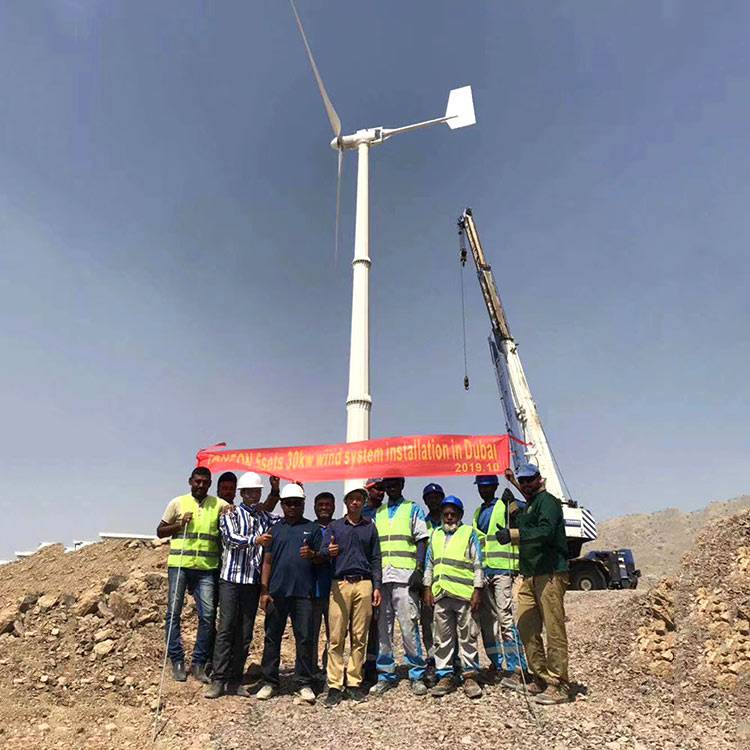 海东互助县风力发电机组设备10千瓦风力发电机独立供电
