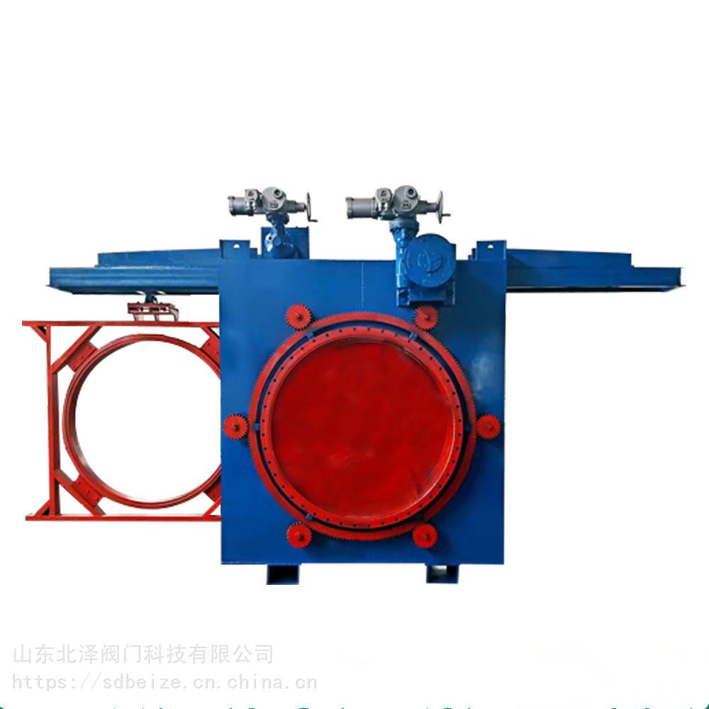 供应KF741X敞开式液动插板阀冶金化工煤气管线插板阀