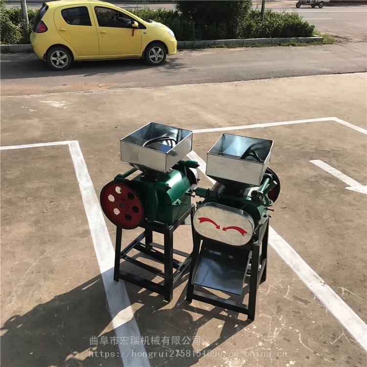 河北高粱破碎机 小型酿酒破碎机220v小型粉碎机