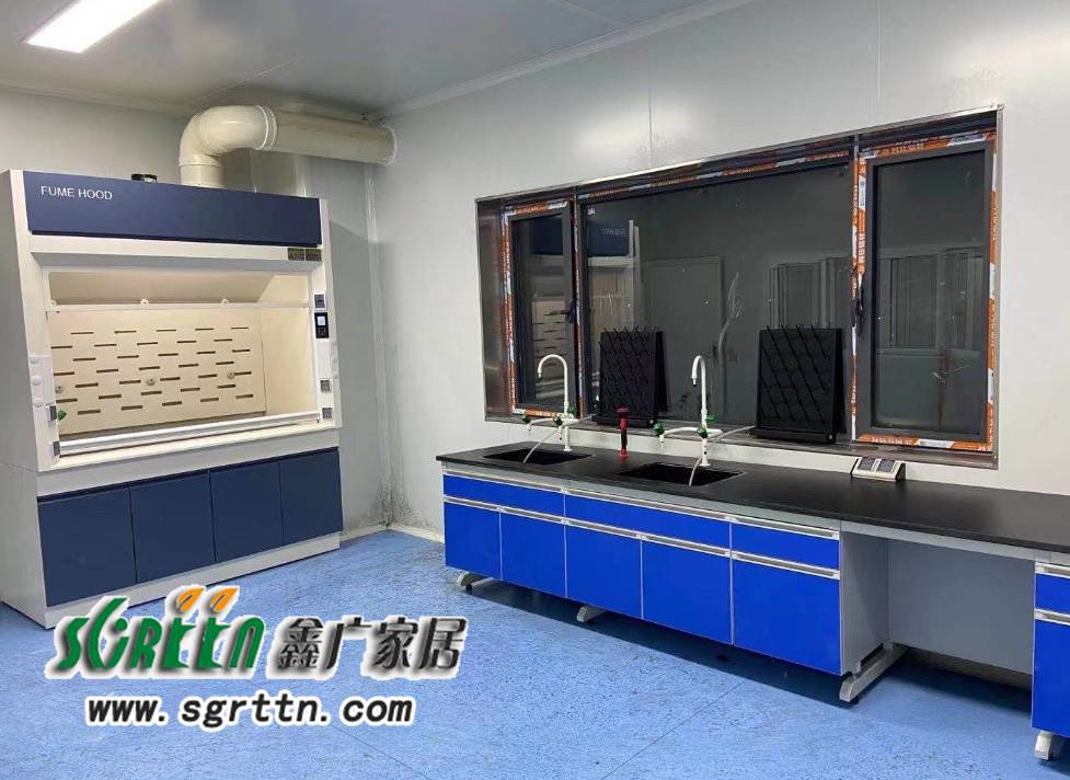 潍坊实验室工作台试验台全钢木实验台边台通风柜定制