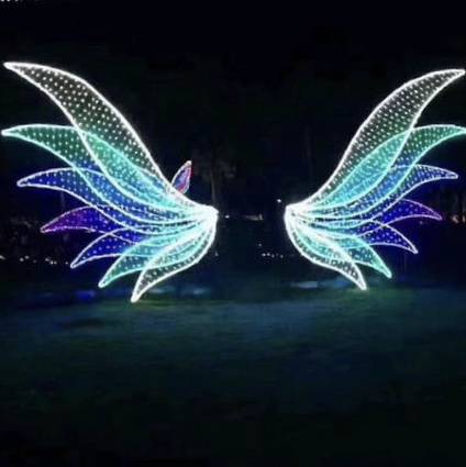 宿州 LED君子兰造型灯 LED风车造型景观灯 来图定制