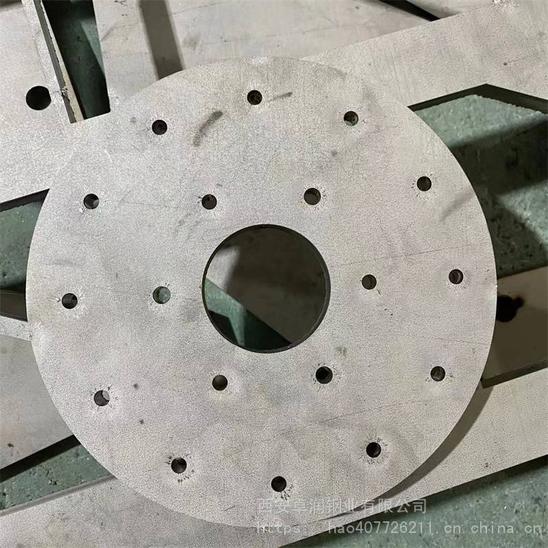 304不锈钢板切割加工切异型割方块圆板法兰按尺下料