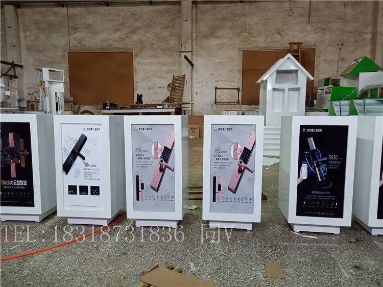 锁具展示架 南京江宁典匠锁具展示架三面旋转