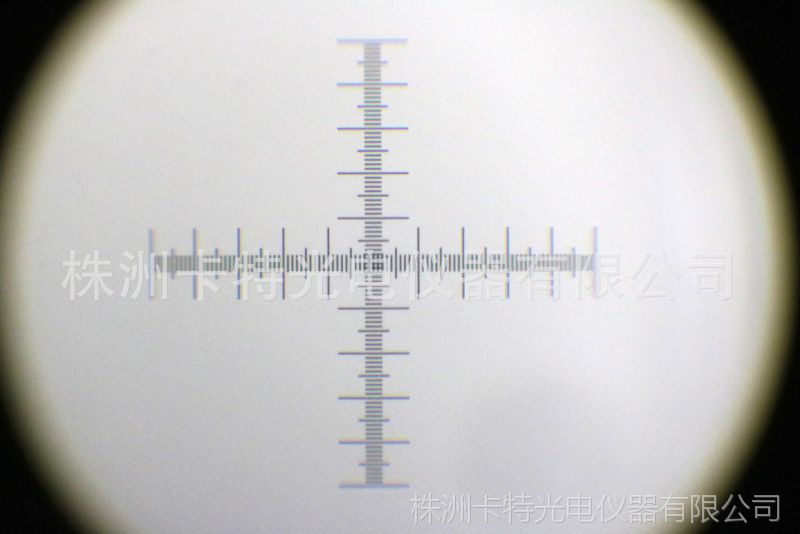 01mm物镜测微尺定制 十字分划板批发