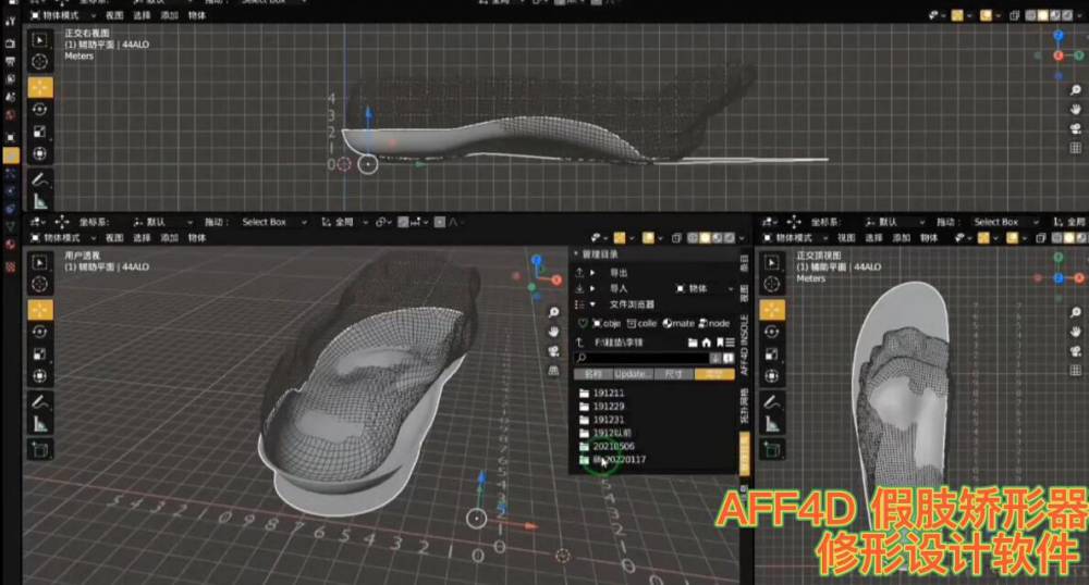 阿尔法4D-矫形鞋垫系统软件、定制鞋垫系统软件