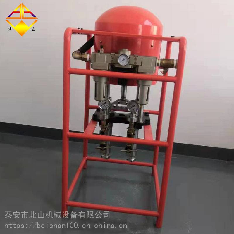 双液2ZBQS15/10煤矿用气动注浆泵使用效率提高便于移动
