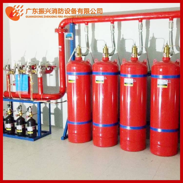 七氟丙烷灭火管网式七氟丙烷气体灭火装置气体灭火系统