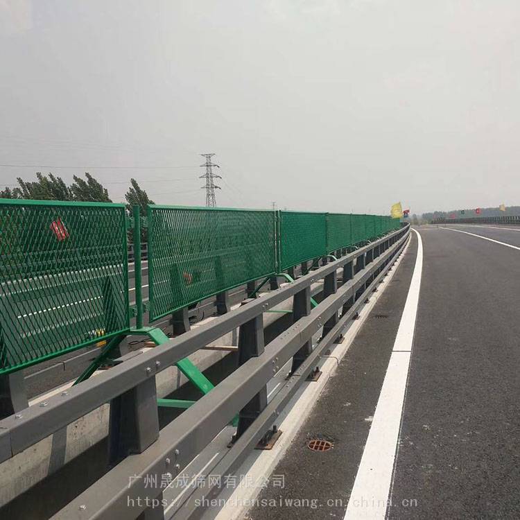 东莞高架桥防落物围网厂家潮州高速公路防眩网标准铁路护栏网