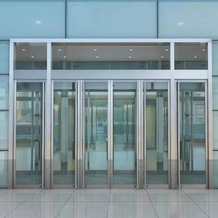 工厂定制安装玻璃地弹簧门有框玻璃门全国发货肯德基门