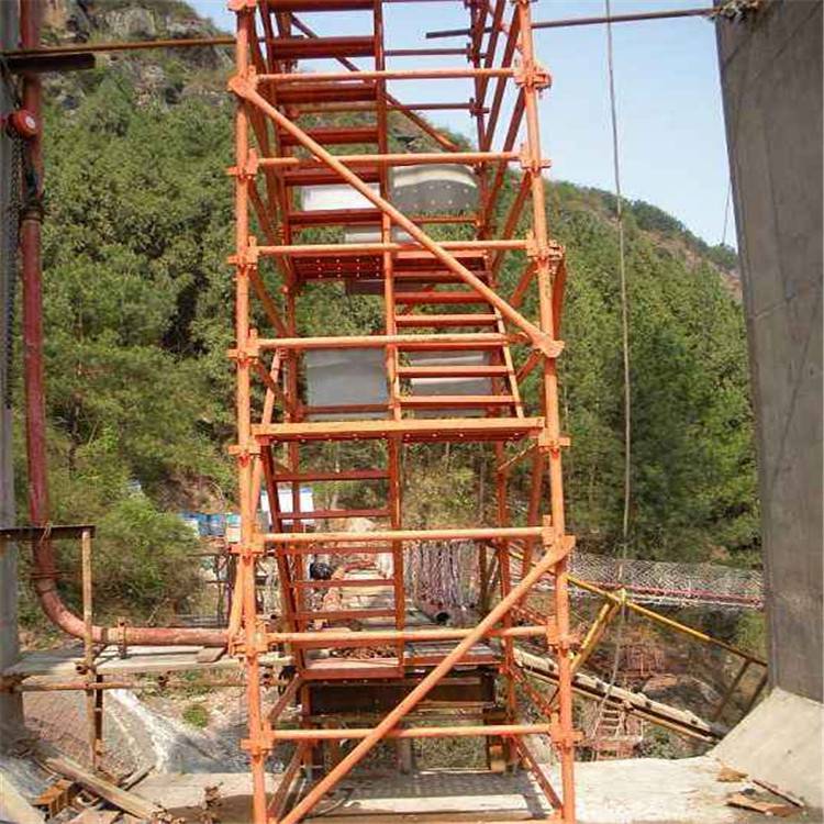 [艳军金属]组装式安全爬梯 75型香蕉式安全爬梯 建筑爬梯 安全通道