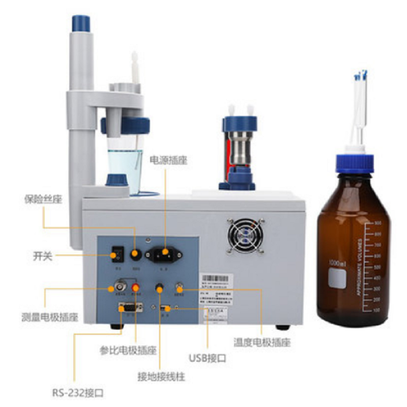 雷磁ZD-2自动电位滴定仪酸碱滴定食品酸价过氧化值检测仪