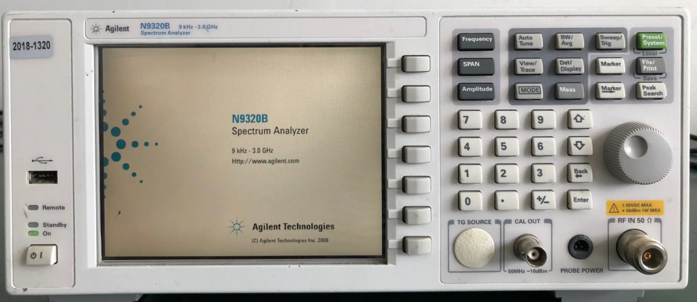 出租N9320B射频频谱分析仪-租赁N9320B频谱仪-苏州计量N9320B频谱仪
