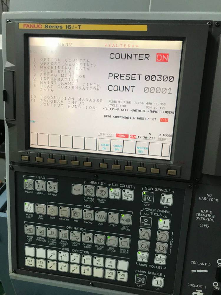 二手日本原装进口star斯大sv32走心机在位出售二手车铣复合二手走心机