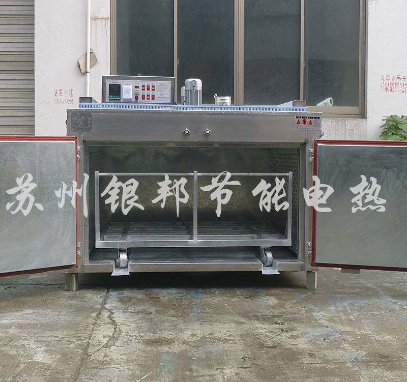 供应金属模具预热高温炉轨道式铁制模具加热烘箱400℃工业模具加热炉