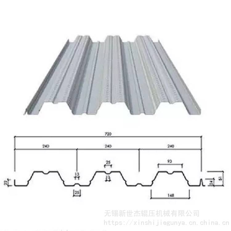 无锡新世杰供应全国地区压型钢板开口楼承板YX50-180-720型