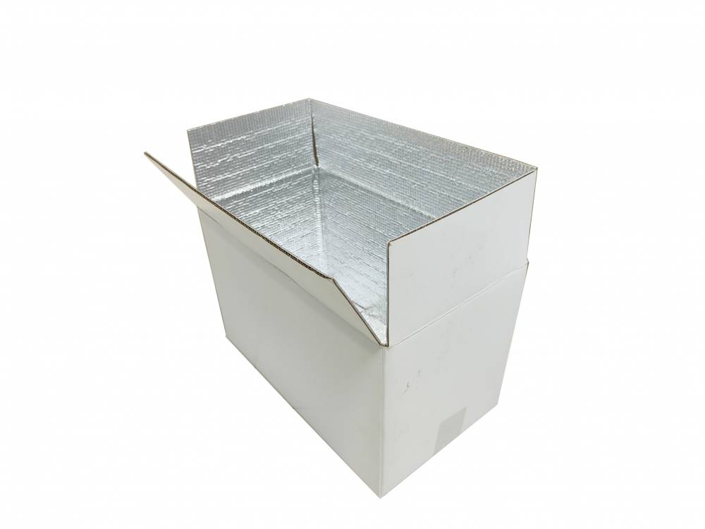 新款保温纸箱定做内层加厚珍珠棉复合铝膜保温箱冻品隔热冷藏用