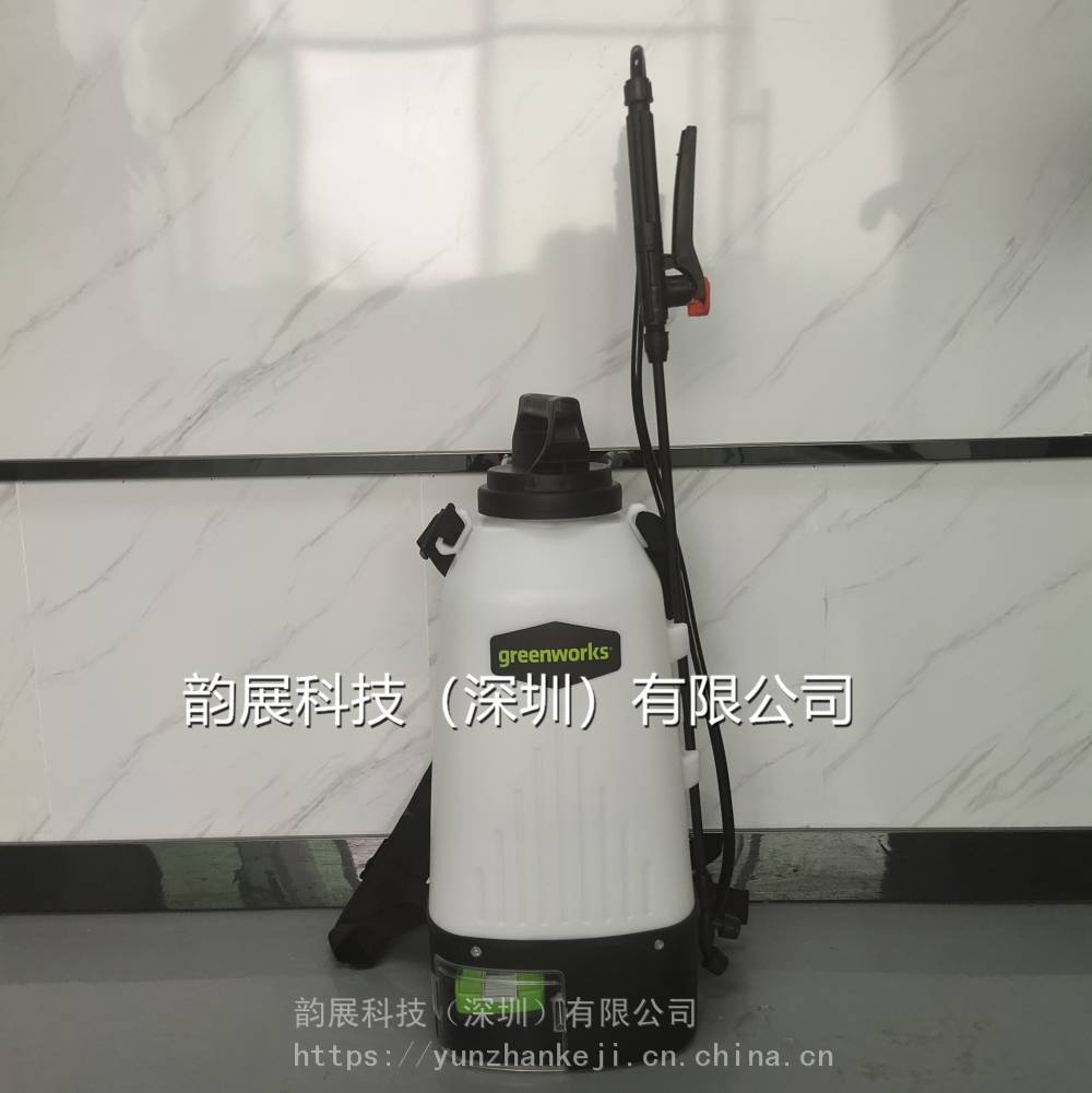 格力博greenworks24v背负式电动喷雾器打药机喷雾机防疫消杀消毒打药机