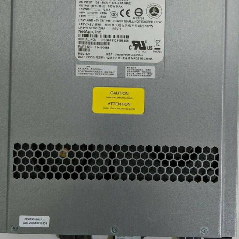 X519A-R6SP753TDPS-750ABADS2246NetAPP存储柜电源