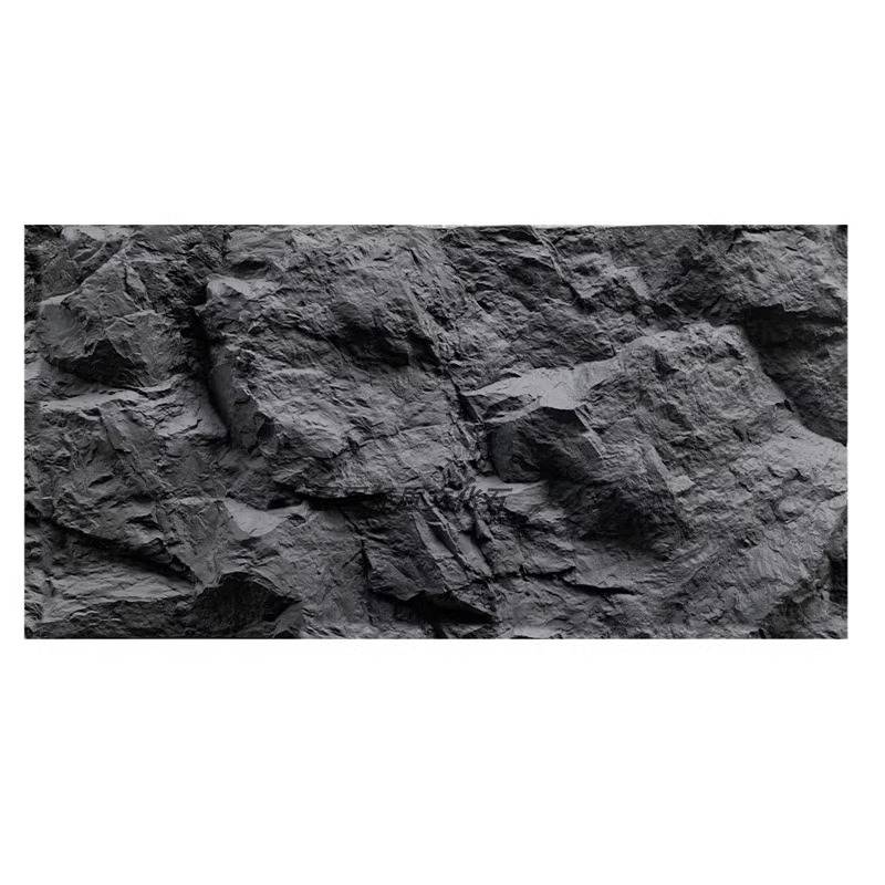 pu岩壁凹凸感强轻质仿真石材天然石皮板岩石板餐厅火锅店背景墙