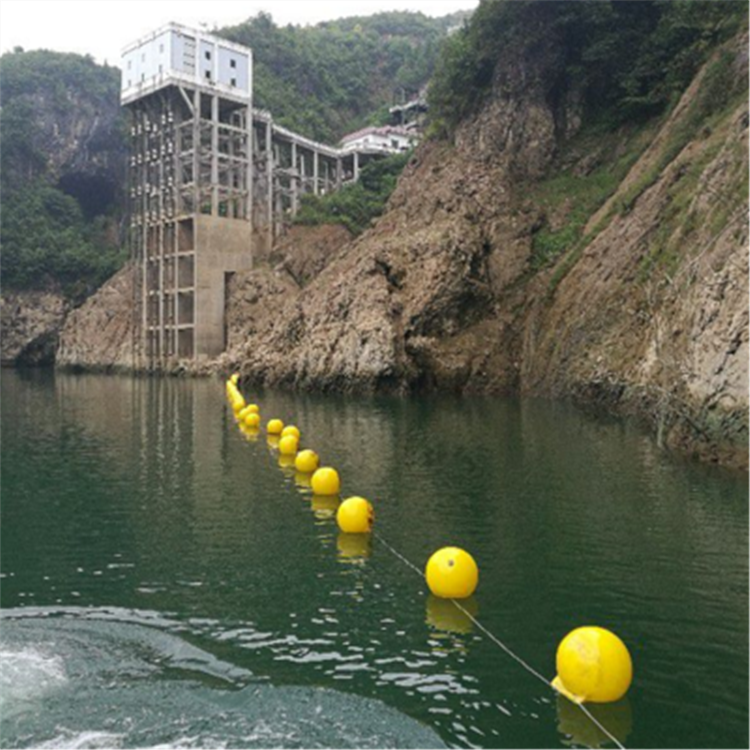 水上滚塑警示浮漂浮子养殖双耳浮球规格尺寸
