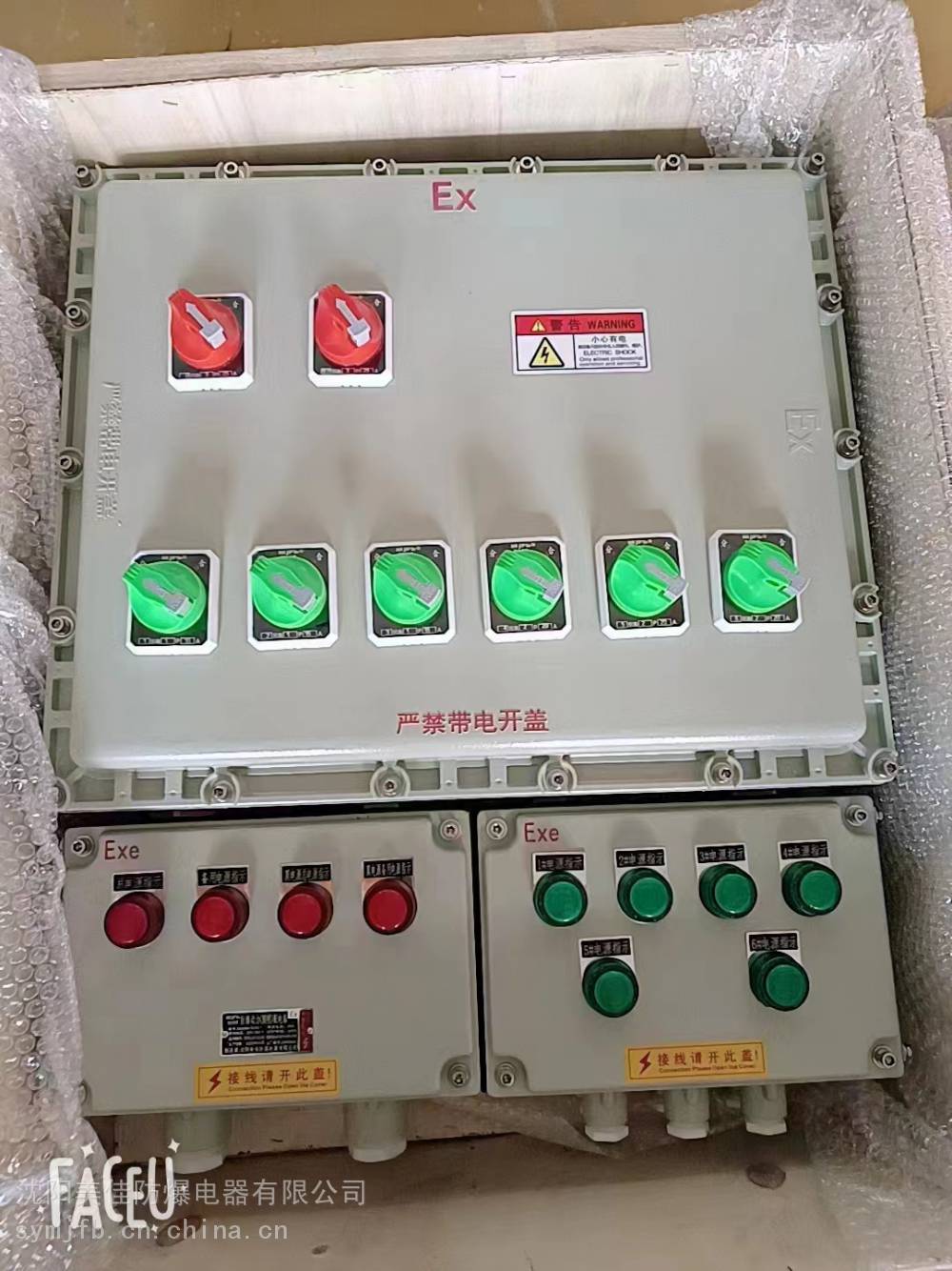 IIC防爆箱动力电气仪表箱 PLC控制柜 防腐防爆按钮箱