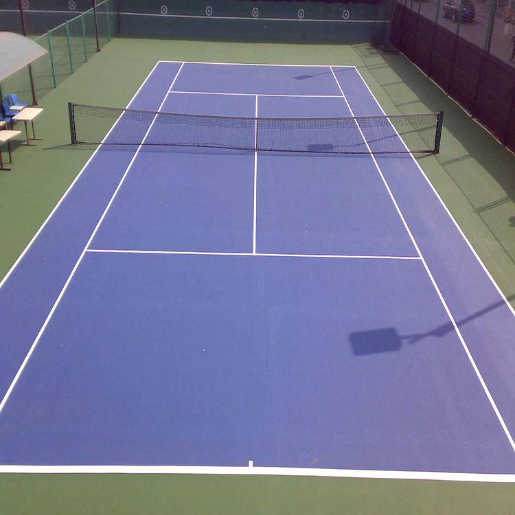 丙烯酸网球场标准 网球场材料施工 网球场围网