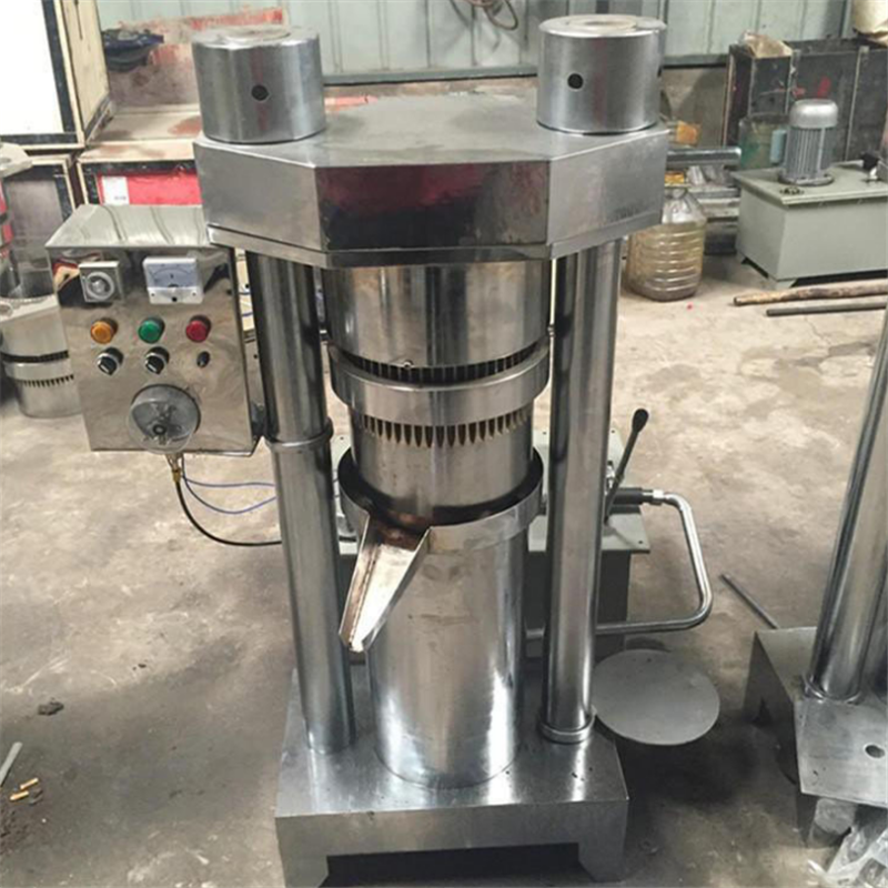 液压花生榨油机 花生油压榨设备 冷热两用 万隆